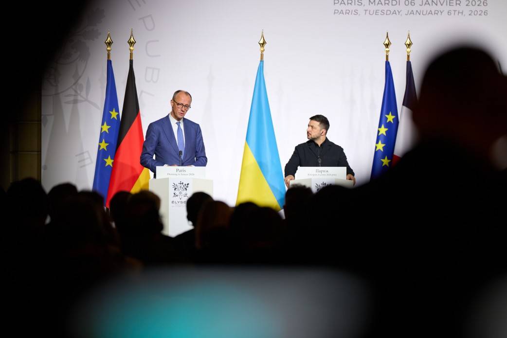 Фридрих Мерц и Володимир Зеленски